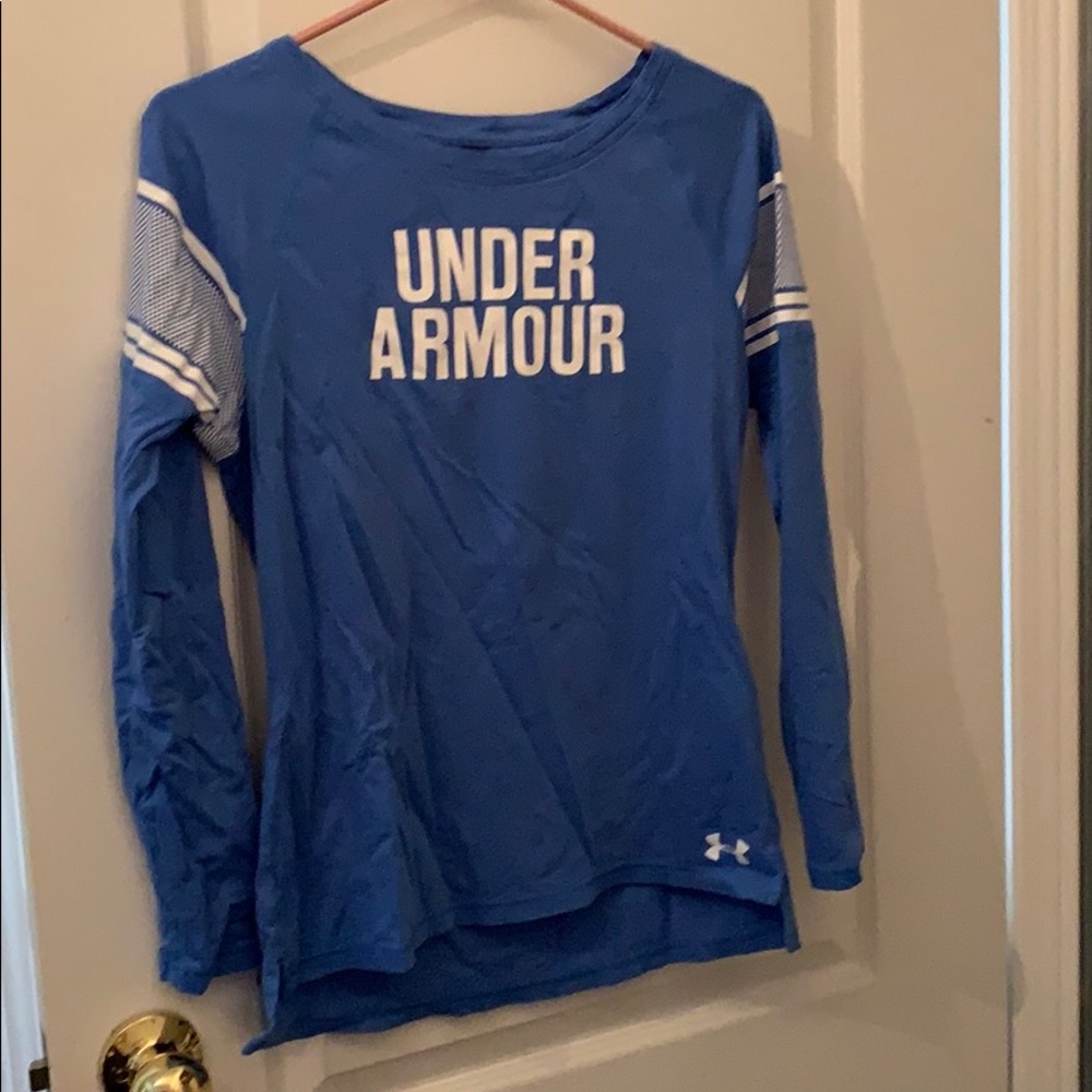 Baby blue Under Armour Athletic Long Sleeve